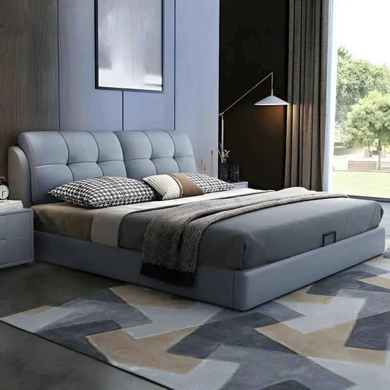 Noble upholstered bed Made to Order Custom Designed