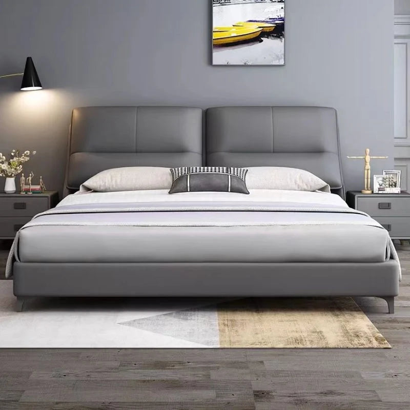 Quail upholstered bed Made to Order Custom Designed