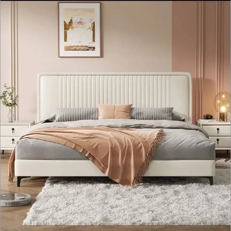 Lace upholstered bed Custom Designed to Order