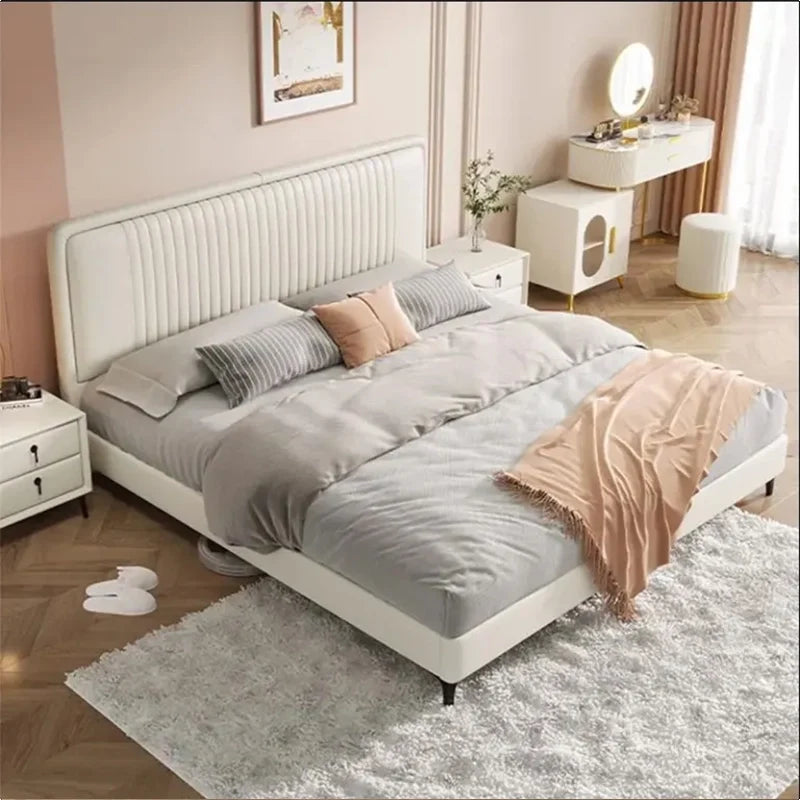 Lace upholstered bed Custom Designed to Order