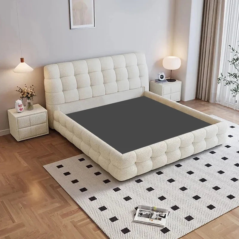 Pelican upholstered bed Custom Tailored to Order
