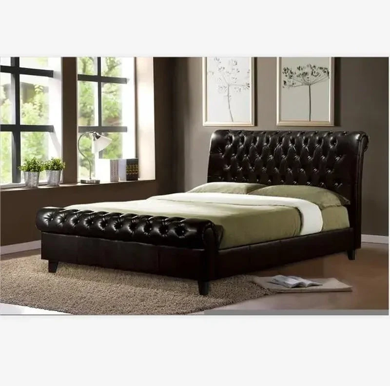 Renlor upholstered bed Made to Order Custom Tailored