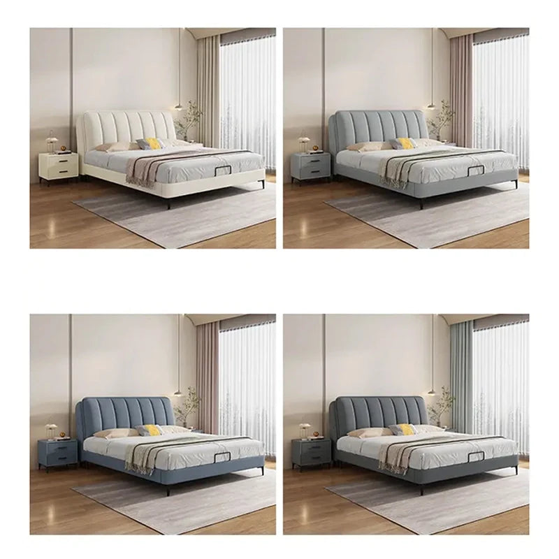 Elora upholstered bed Custom Tailored to Order