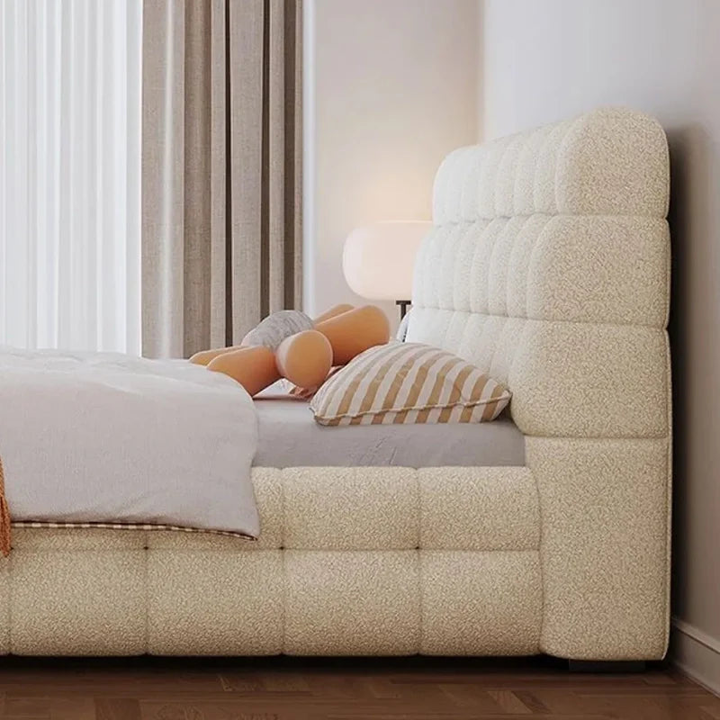 Pelican upholstered bed Custom Tailored to Order