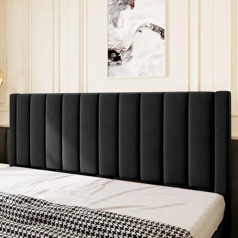Quenric upholstered bed Custom Built to Order