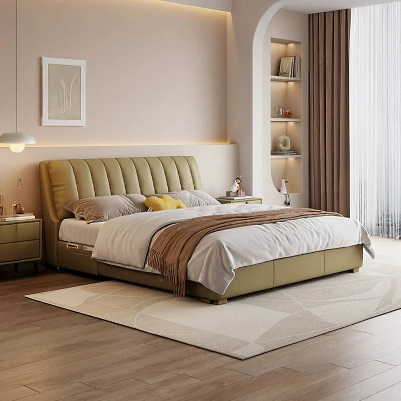Hathor upholstered bed Custom Designed to Order