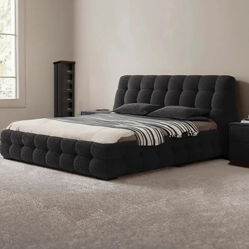Pelican upholstered bed Custom Tailored to Order