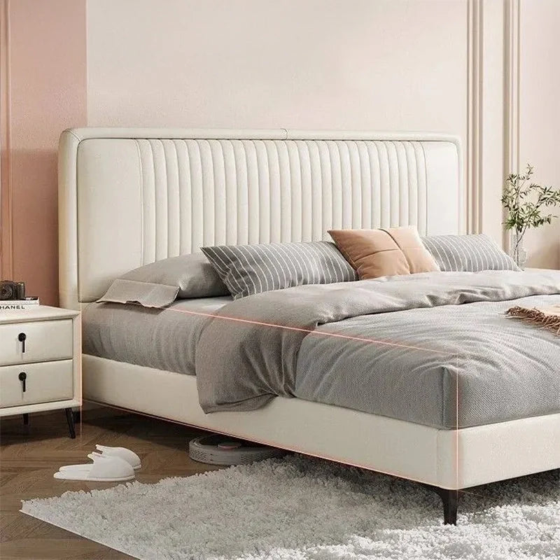 Lace upholstered bed Custom Designed to Order