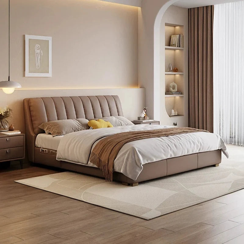 Hathor upholstered bed Custom Designed to Order