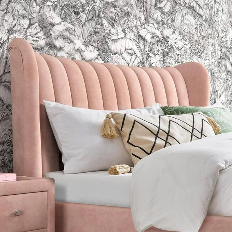 Callido upholstered bed Custom Crafted to Order