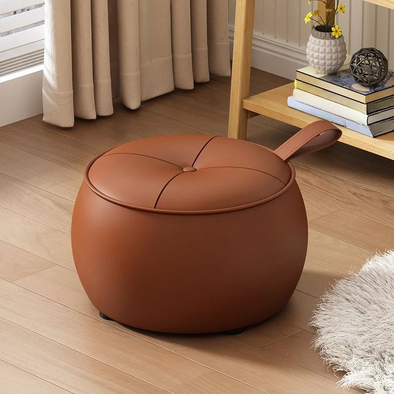 Larch Ottoman Custom Crafted to Order