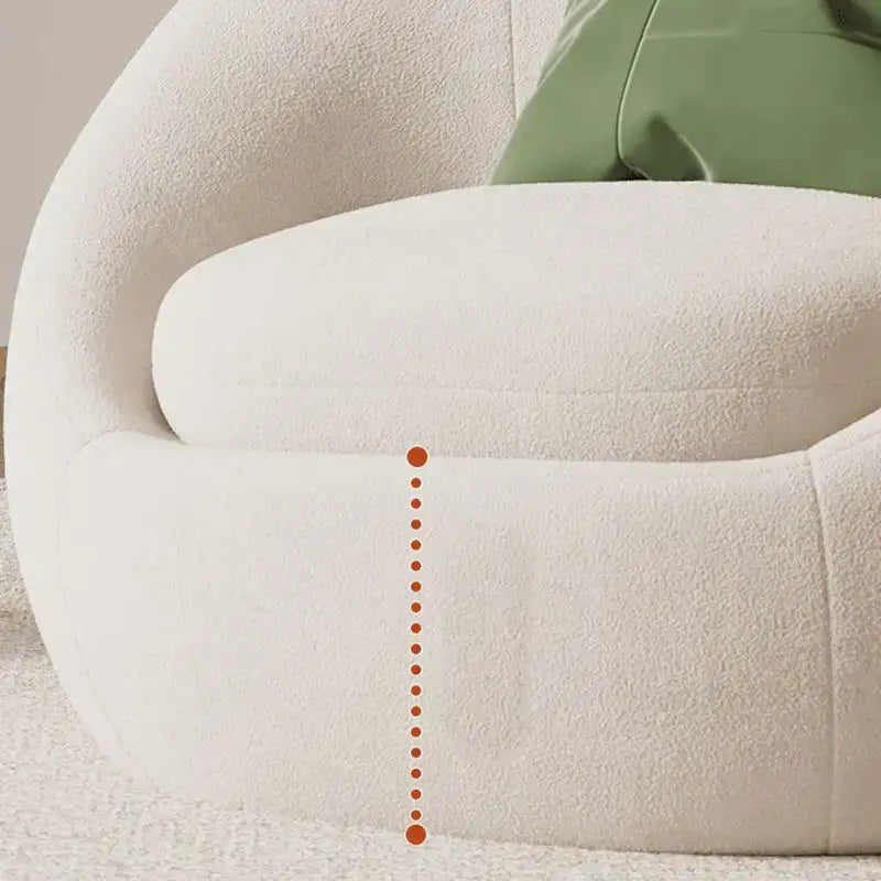 Ovaro Arm Chair for Lounge Custom Crafted to Order